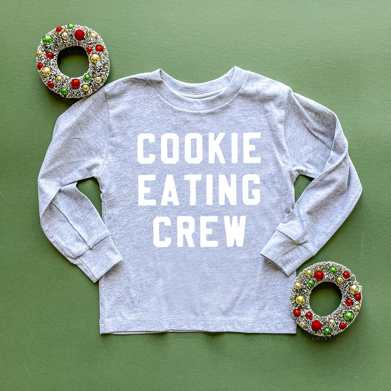 Cookie Eating Crew - Block Font - Child LONG SLEEVE Tee