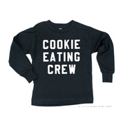Cookie Eating Crew - Block Font - Child LONG SLEEVE Tee Little Mama Shirt Shop