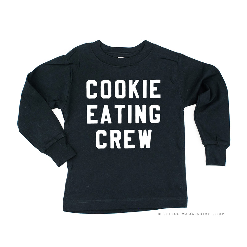 Cookie Eating Crew - Block Font - Child LONG SLEEVE Tee