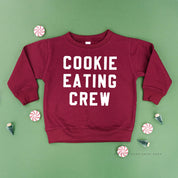 Cookie Eating Crew - Block Font - Child Sweater Little Mama Shirt Shop