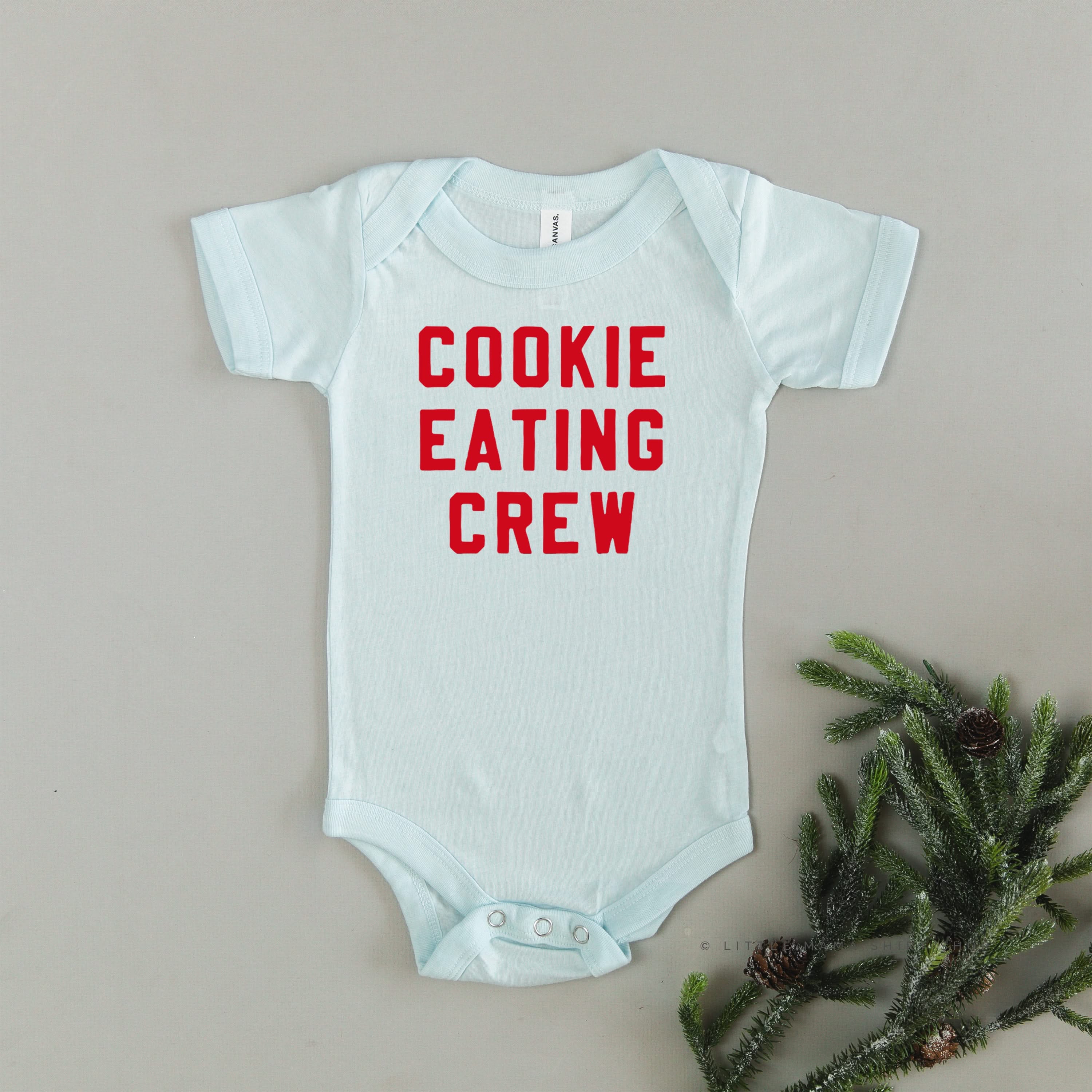 Cookie Eating Crew - Block Font - Child Tee Little Mama Shirt Shop