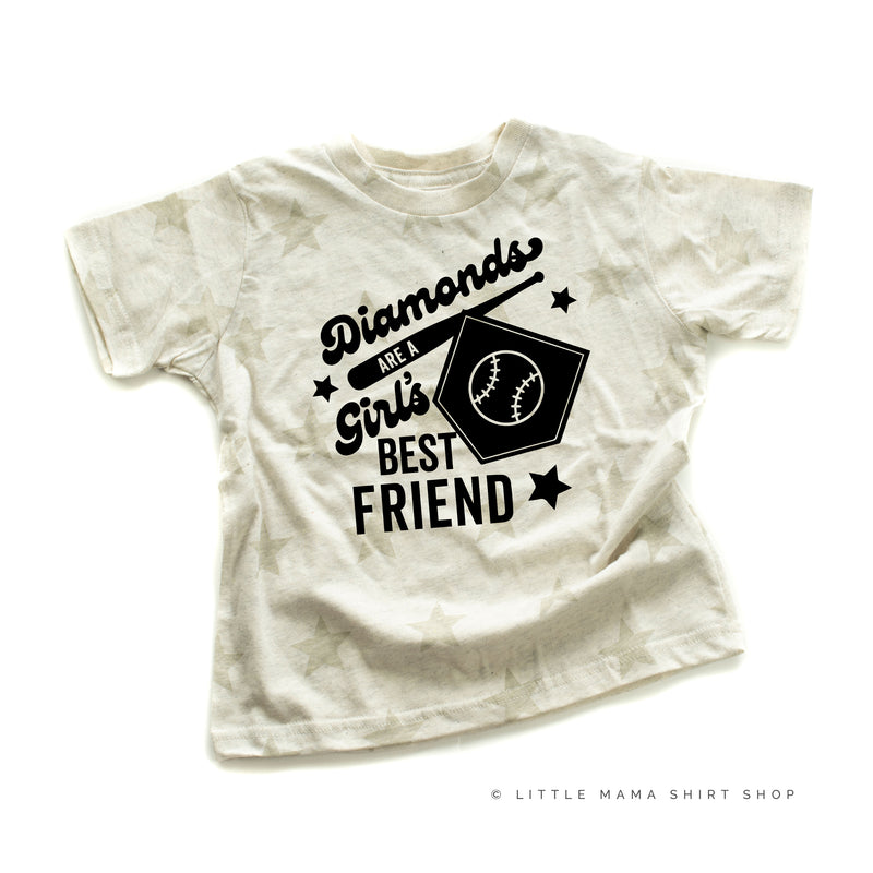 Diamonds are a Girls Best Friend - Short Sleeve Child STAR Shirt