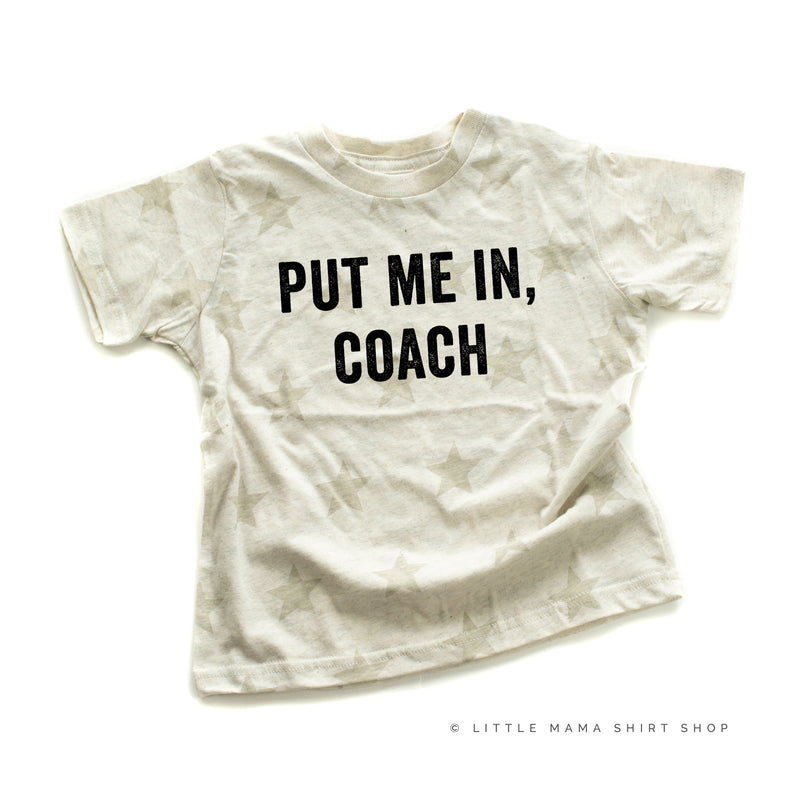 Put Me In, Coach - Short Sleeve Child STAR Shirt