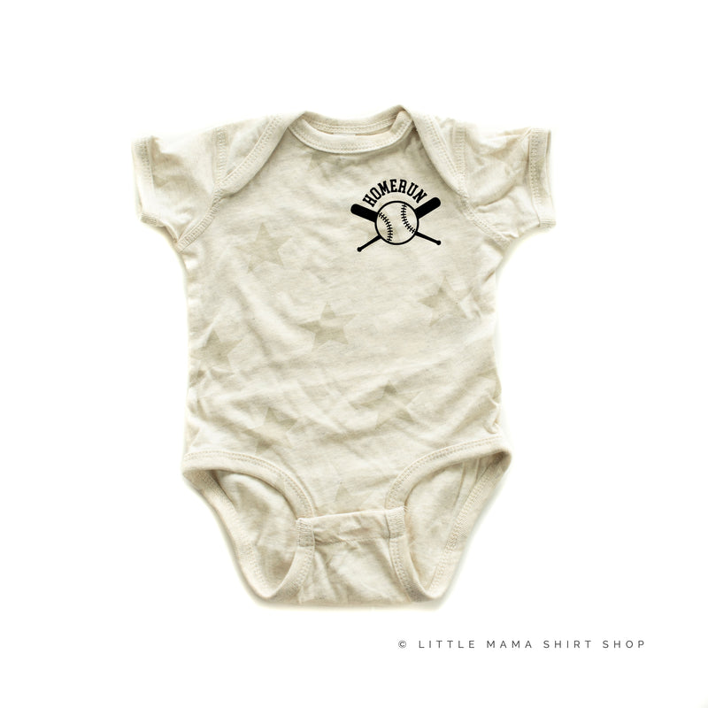 Homerun - Pocket Design - Short Sleeve Child STAR Shirt