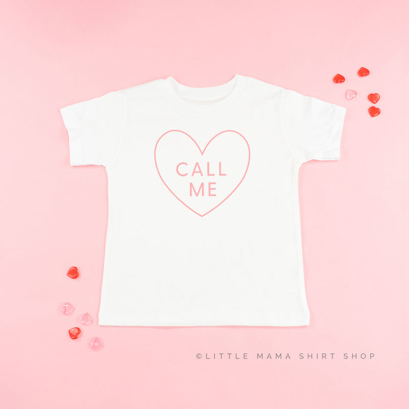 CALL ME ♡ (Heart Around) - Short Sleeve Child Tee