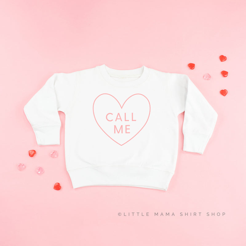 Call Me (Heart Around) - Child Sweater