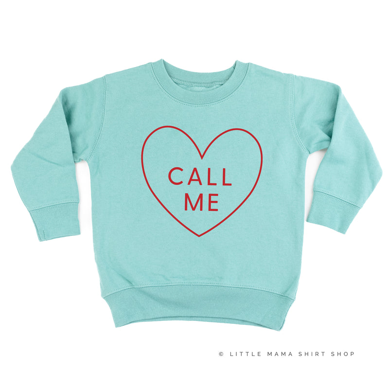 Call Me (Heart Around) - Child Sweater