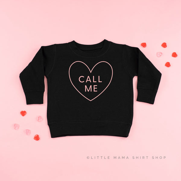 Call Me (Heart Around) - Child Sweater