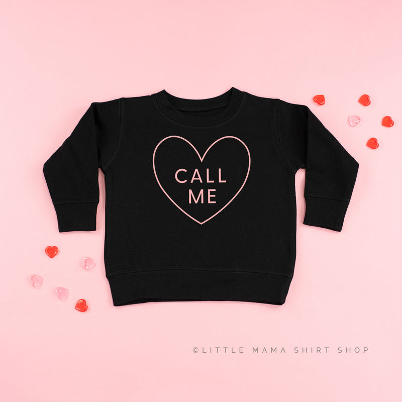 Call Me (Heart Around) - Child Sweater