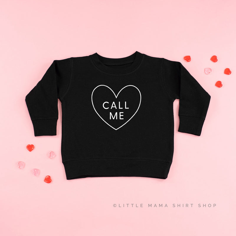 Call Me (Heart Around) - Child Sweater