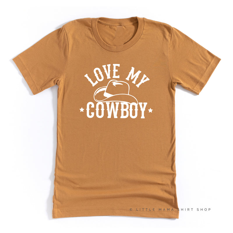 Love My Cowboy - Singular - Unisex Tee