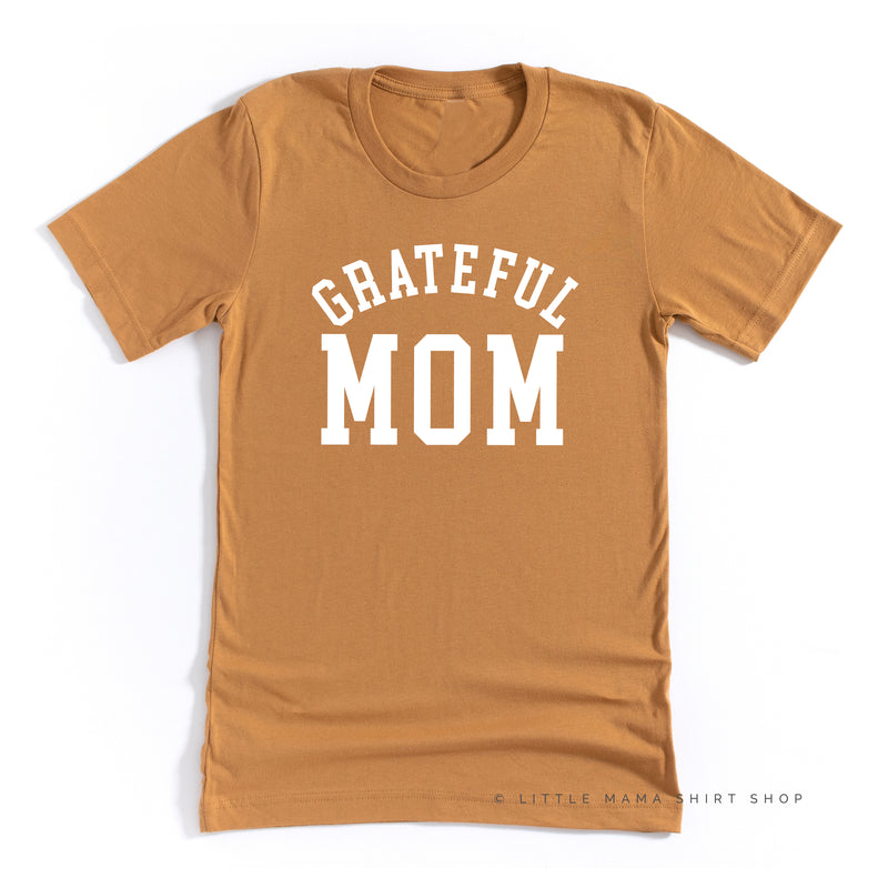 Grateful Mom - (Varsity) - Unisex Tee