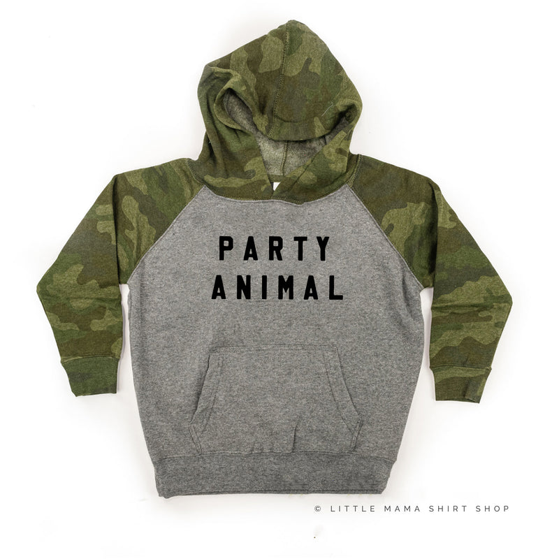 Party Animal - Block Font - Child Hoodie