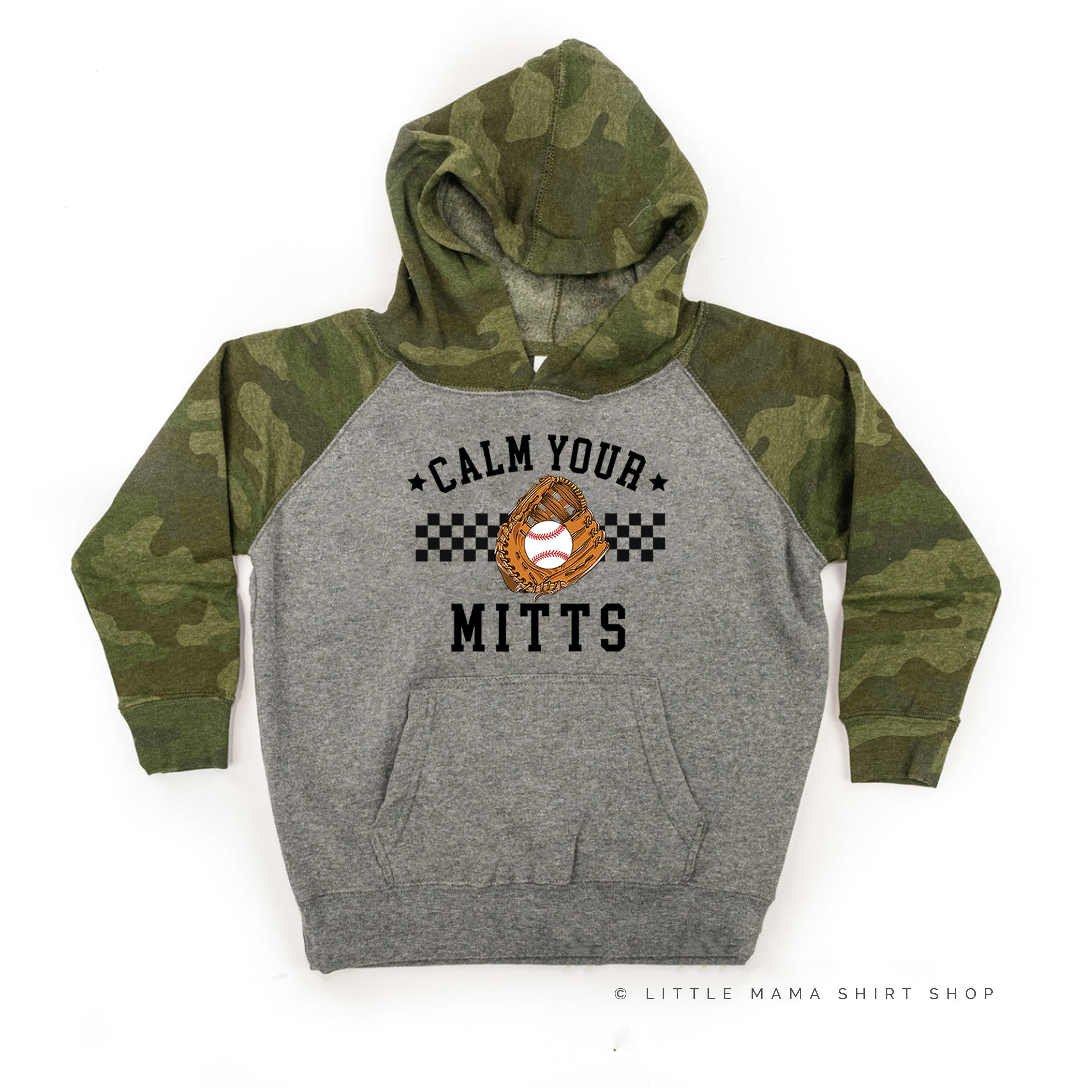 Calm Your Mitts - Child HOODIE Little Mama Shirt Shop LLC