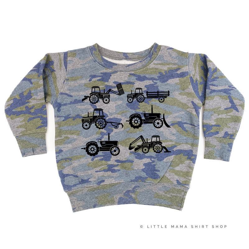 6 Tractors - Child Sweater