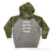 Swing Batter Batter Swing (wd) - Child HOODIE Little Mama Shirt Shop LLC