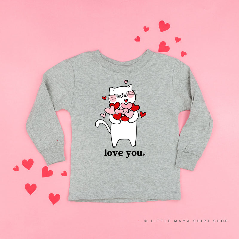 Love You (Kitten) - Child LONG SLEEVE Tee