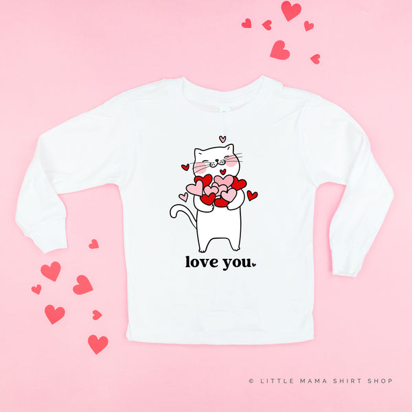 Love You (Kitten) - Child LONG SLEEVE Tee