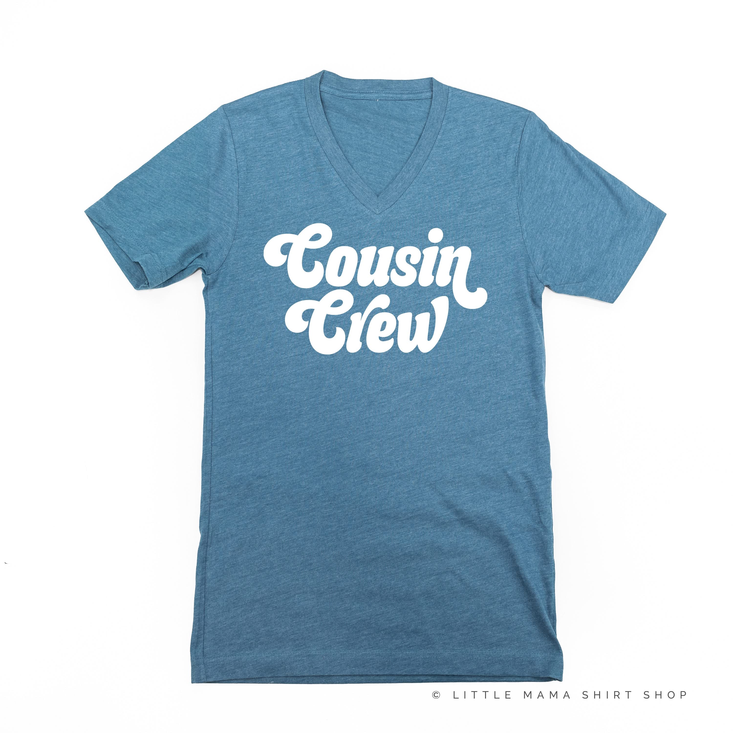 Cousin Crew - RETRO - Adult Unisex Tee Little Mama Shirt Shop
