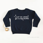 Keep The Change Ya Filthy Animal - Child Sweater Little Mama Shirt Shop