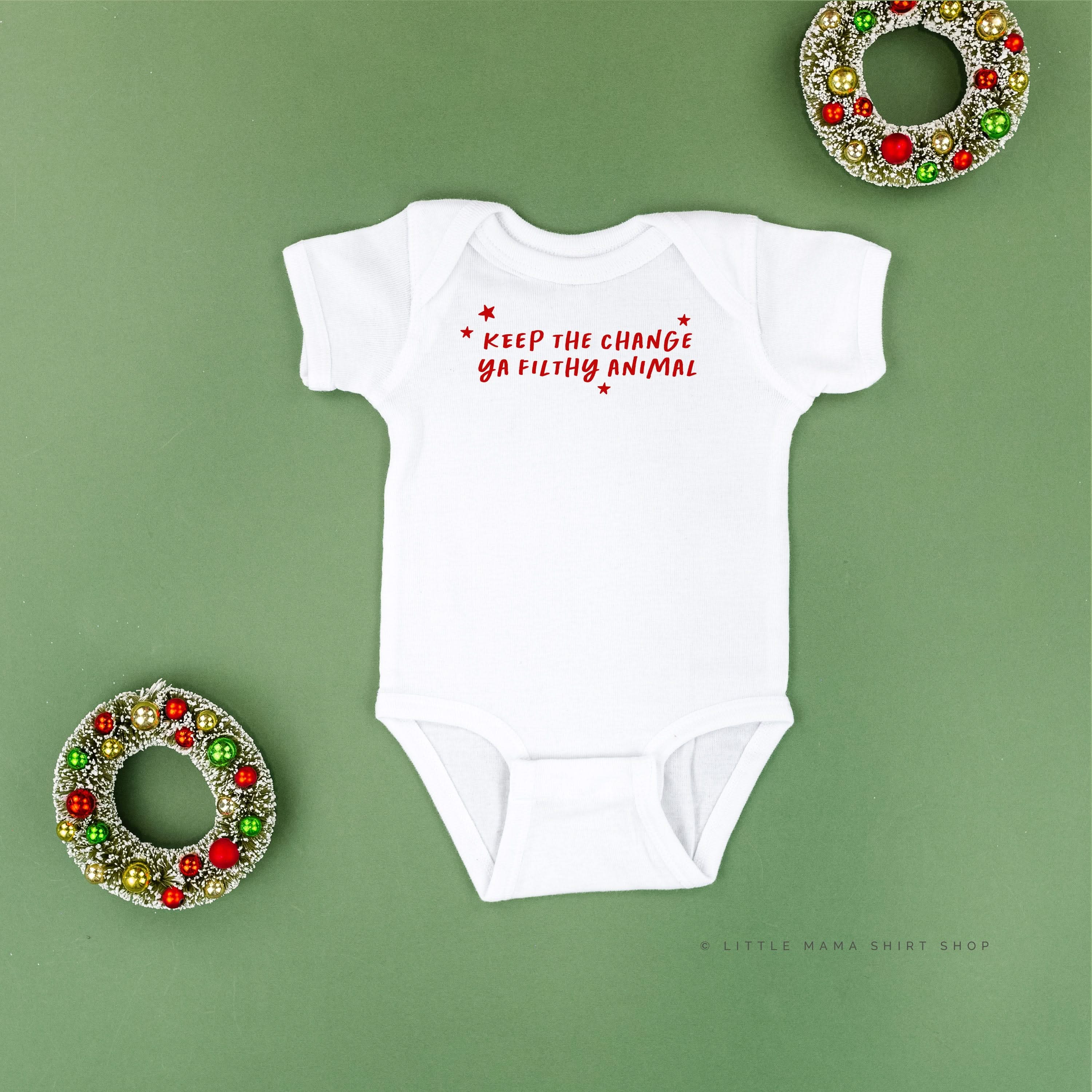 Keep The Change Ya Filthy Animal - Child Tee Little Mama Shirt Shop