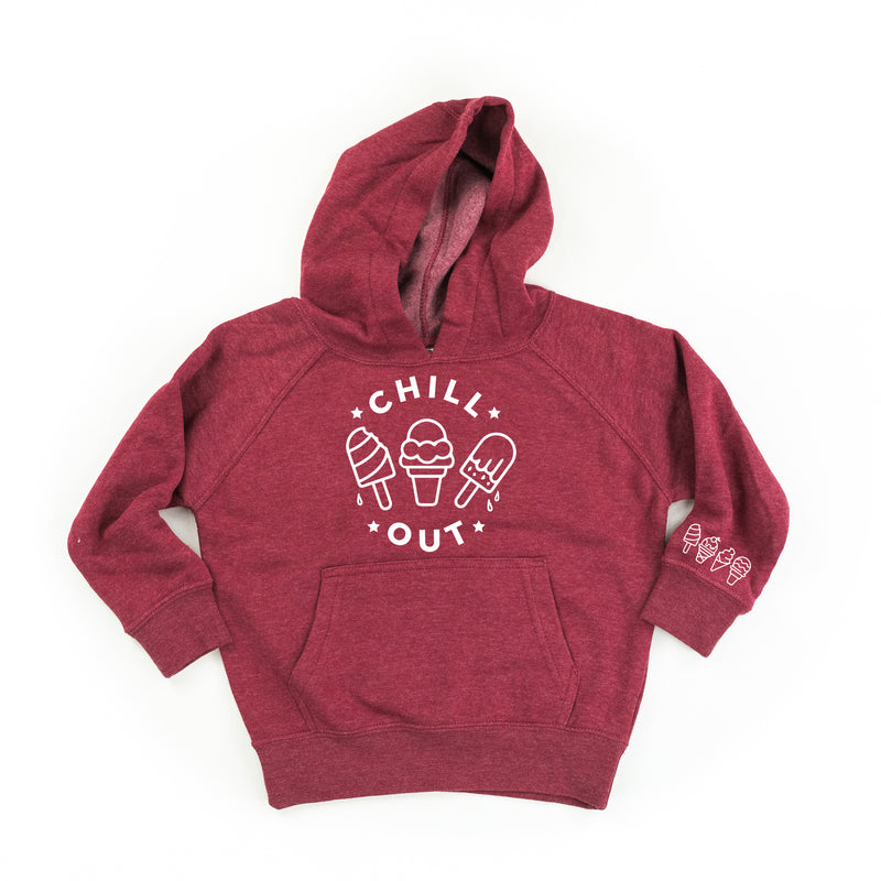 CHILL OUT - Ice Cream Wrist Detail  - Child Hoodie