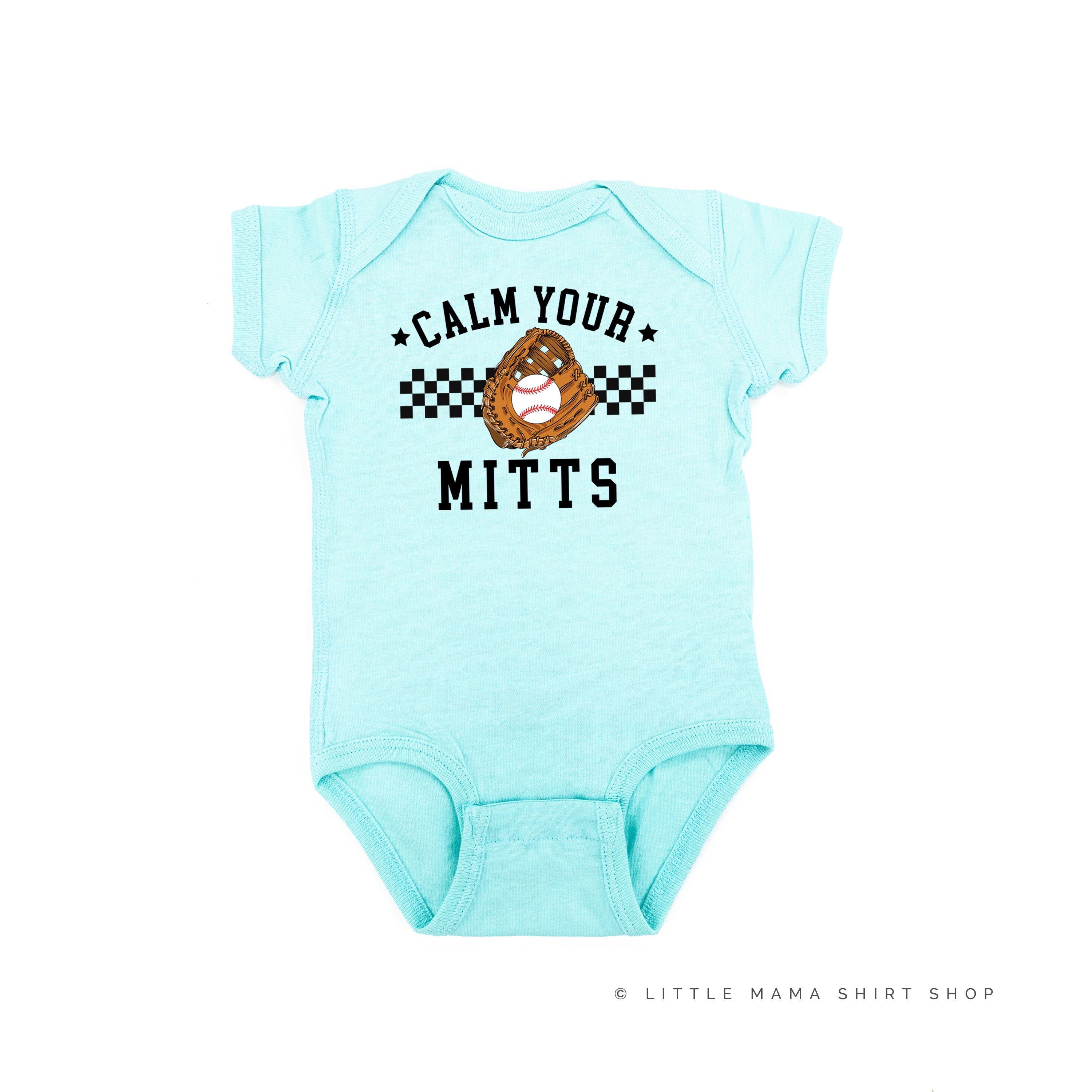Calm Your Mitts - Short Sleeve Child Shirt Little Mama Shirt Shop