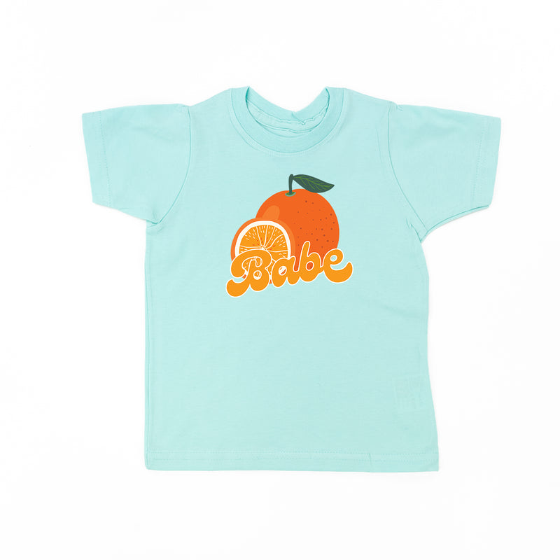 Orange - Babe - Short Sleeve Child Tee