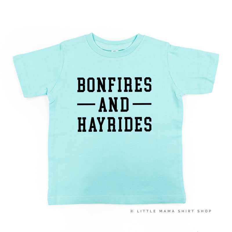 BONFIRES AND HAYRIDES - Short Sleeve Child Shirt