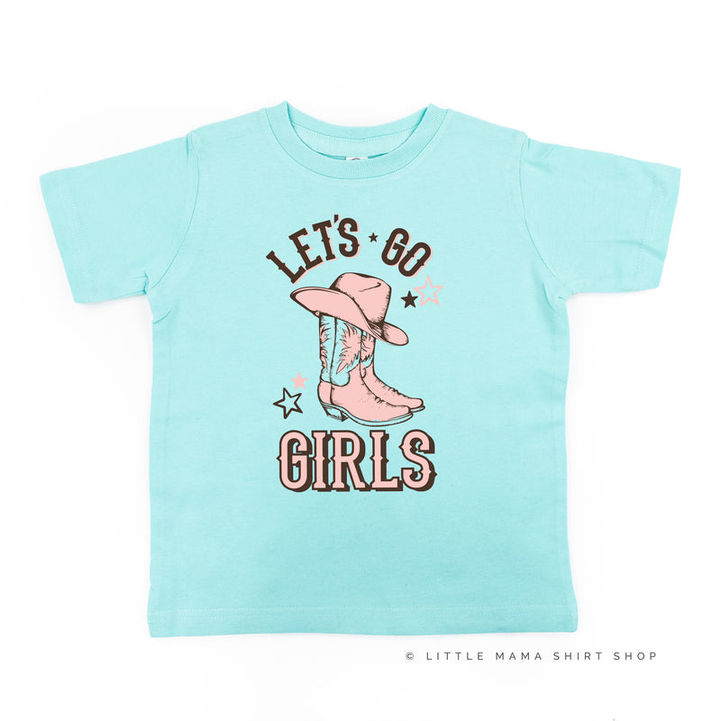Let's Go Girls - (Cowgirl) - Short Sleeve Child Shirt