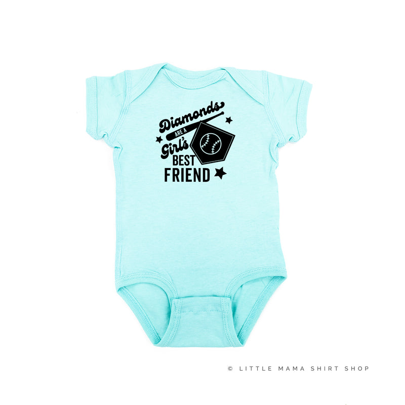 Diamonds are a Girls Best Friend - Short Sleeve Child Shirt