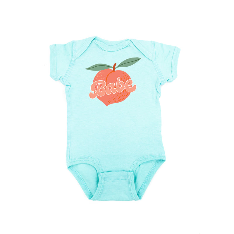 Peach - Babe - Short Sleeve Child Tee