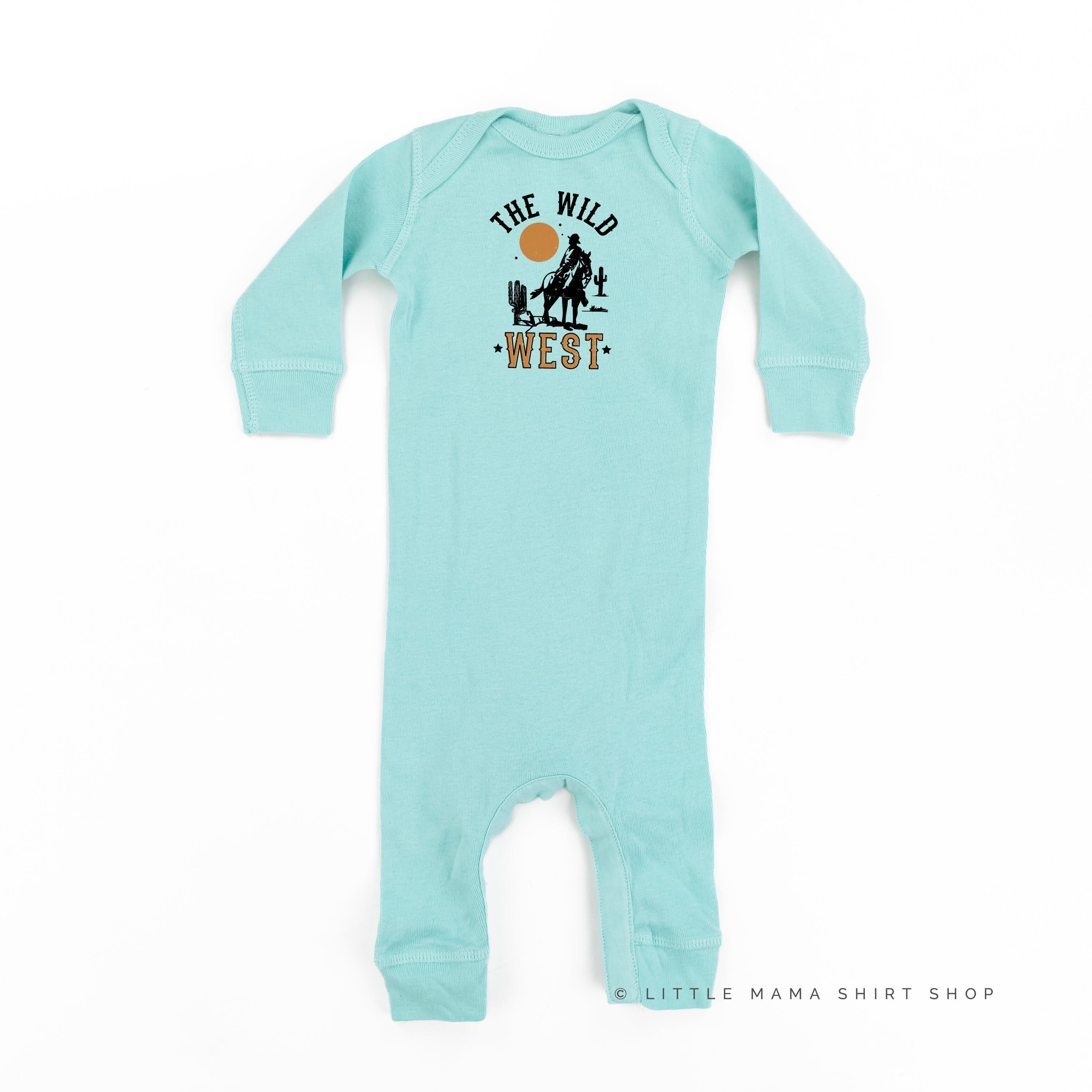 The Wild West - Distressed Design - Baby Sleeper