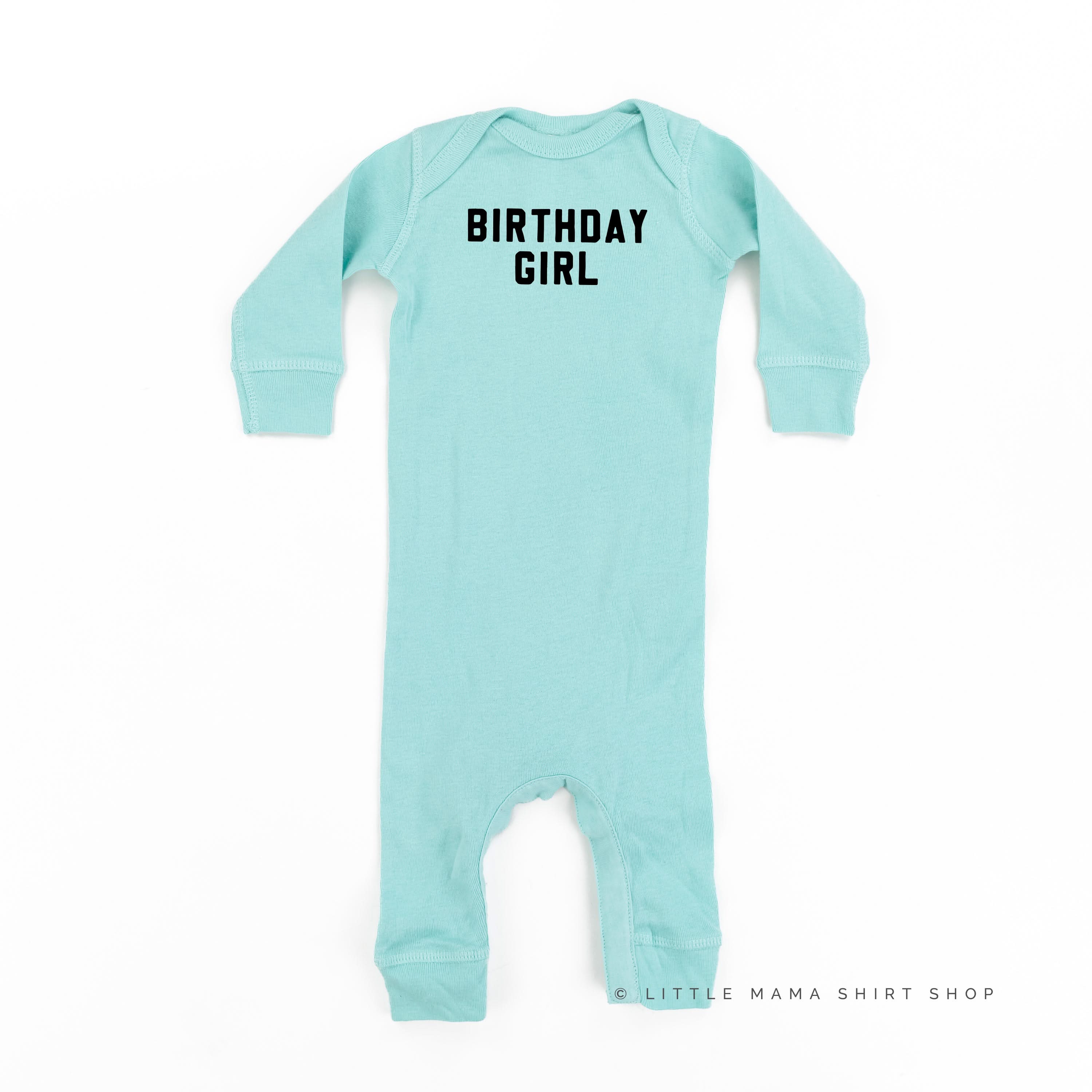 Birthday Girl - Block Font - Baby Sleeper