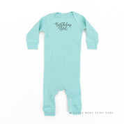 Birthday Girl - New Cursive - Baby Sleeper