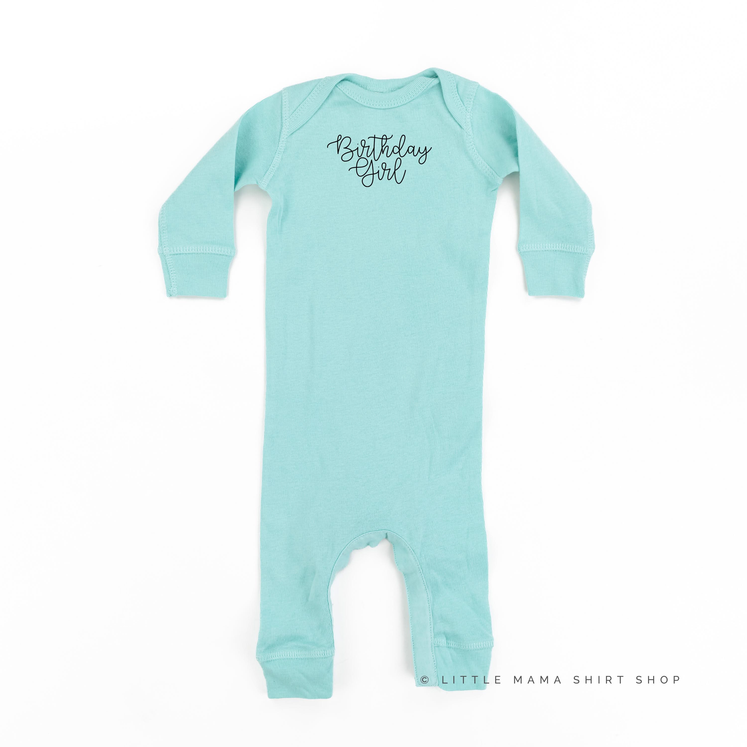 Birthday Girl - New Cursive - Baby Sleeper