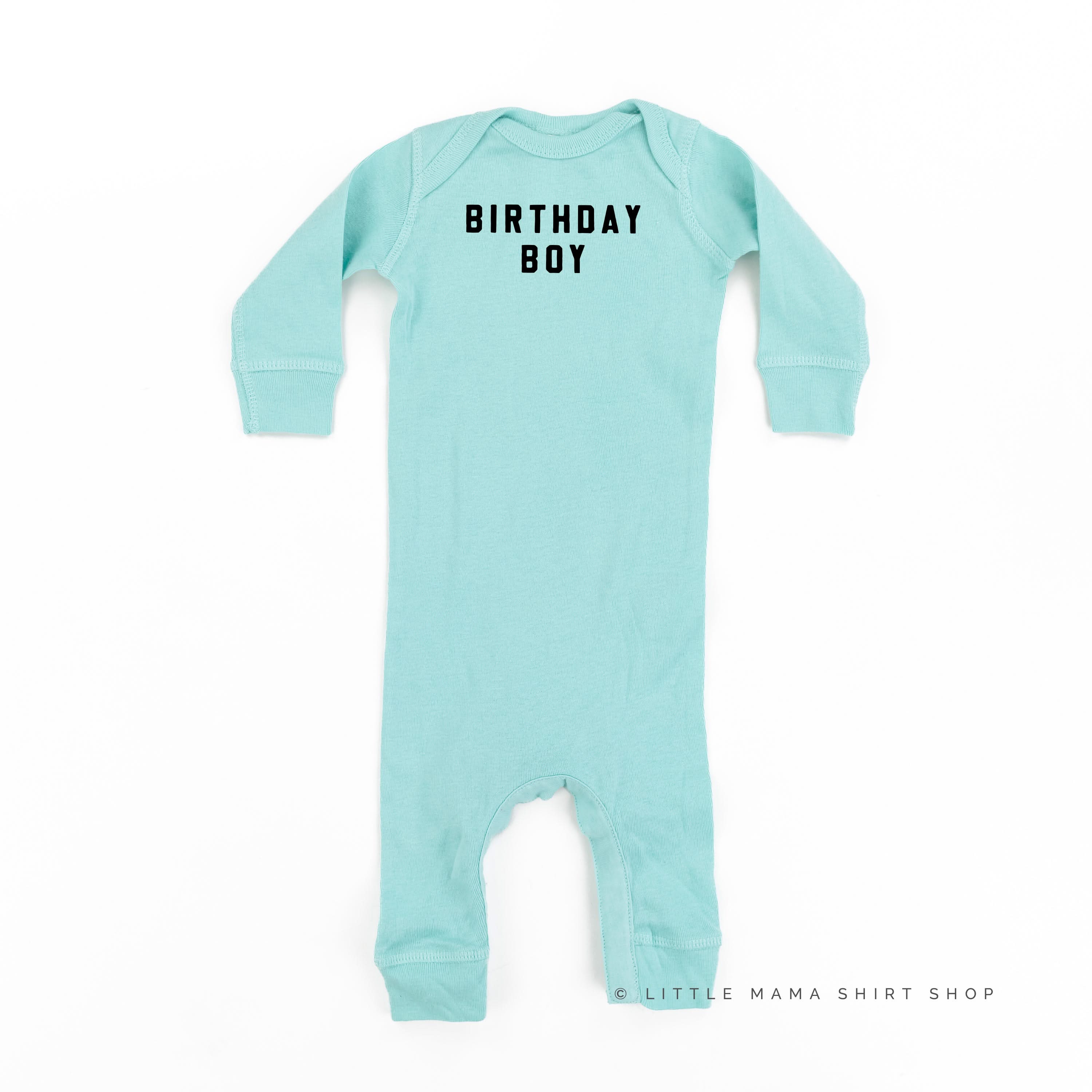 Birthday Boy - Block Font - Baby Sleeper