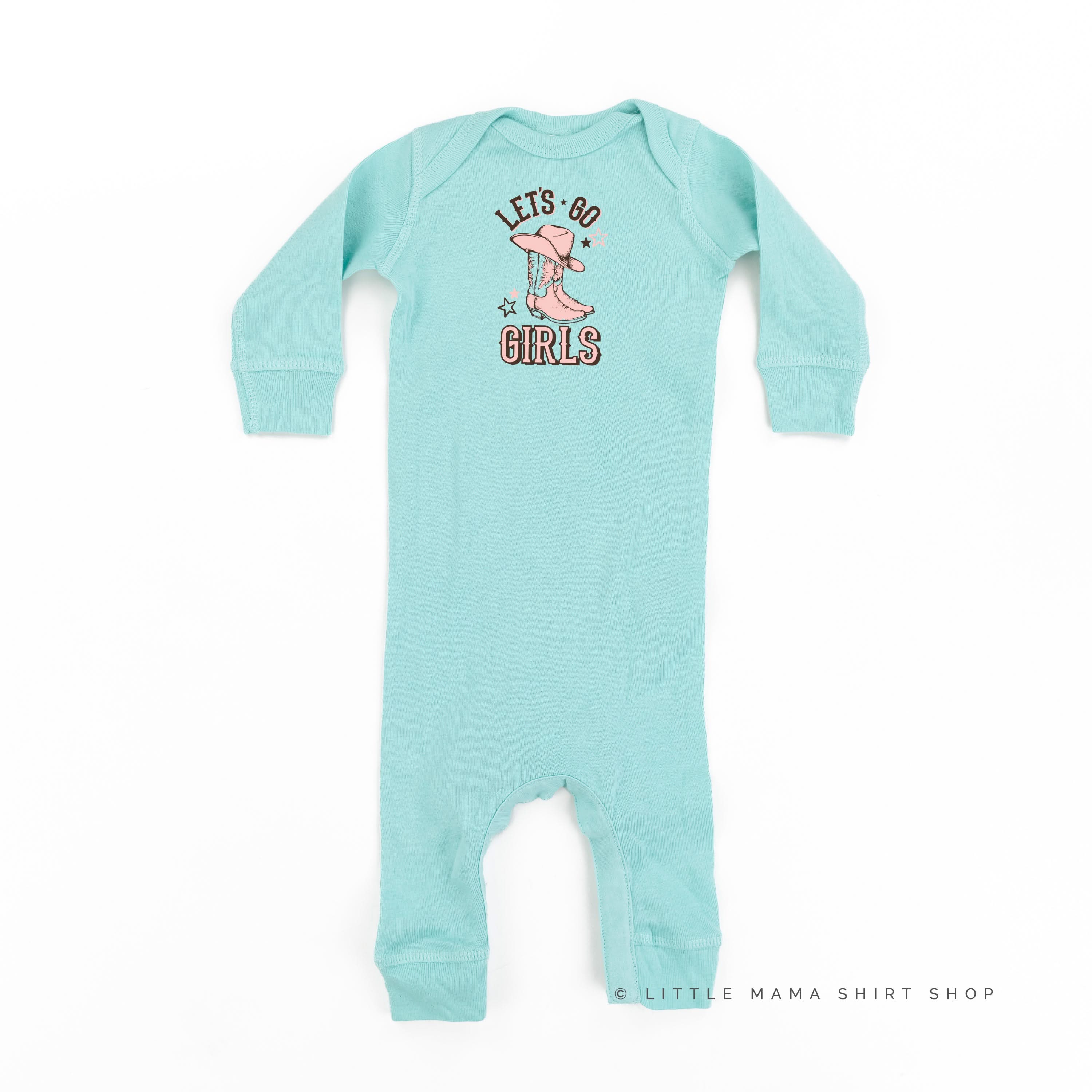 Let's Go Girls - (Cowgirl) - Baby Sleeper