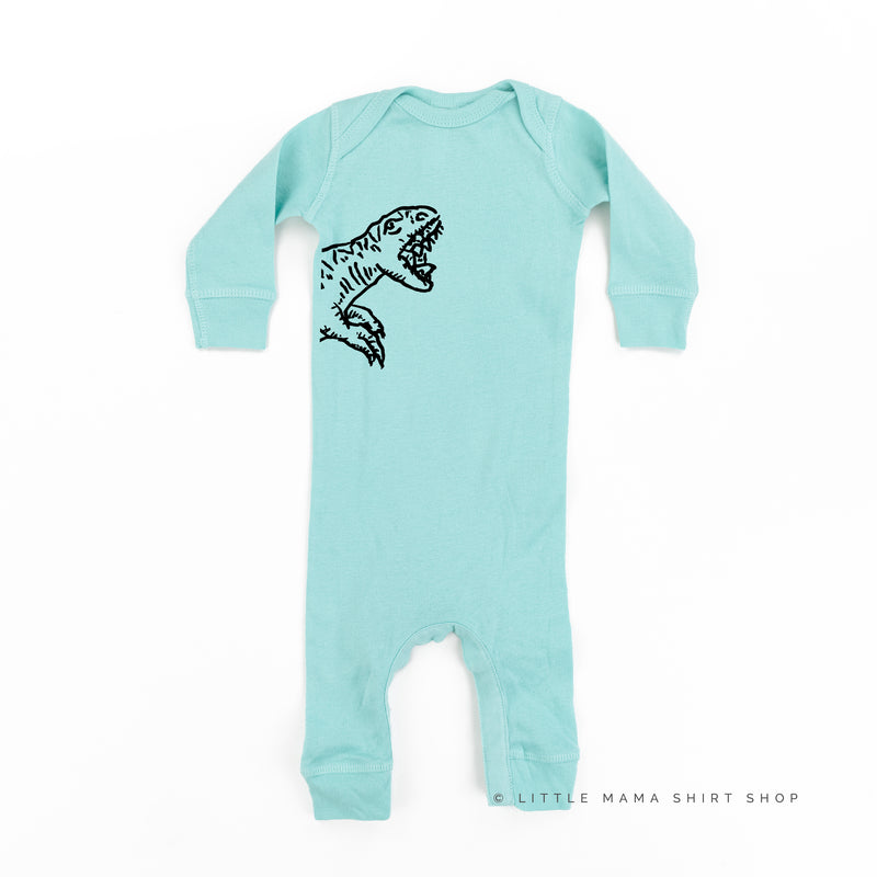 T-REX - Brave - One Piece Infant Sleeper