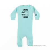 Swing Batter Batter Swing (wd) - Baby Sleeper Little Mama Shirt Shop