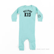 Ballpark Kid (wd) - Baby Sleeper Little Mama Shirt Shop