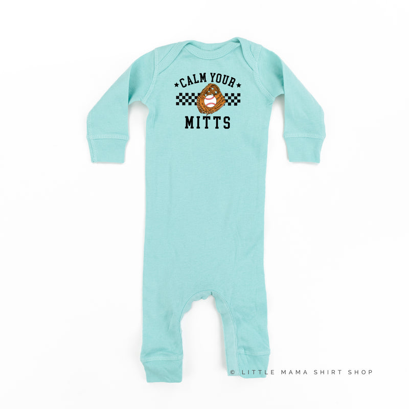 Calm Your Mitts - One Piece Baby Sleeper