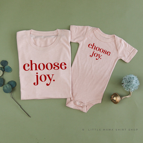 Classic Choose Joy - Set of 2 Unisex Tees