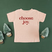 Classic Choose Joy - Child Tee Little Mama Shirt Shop