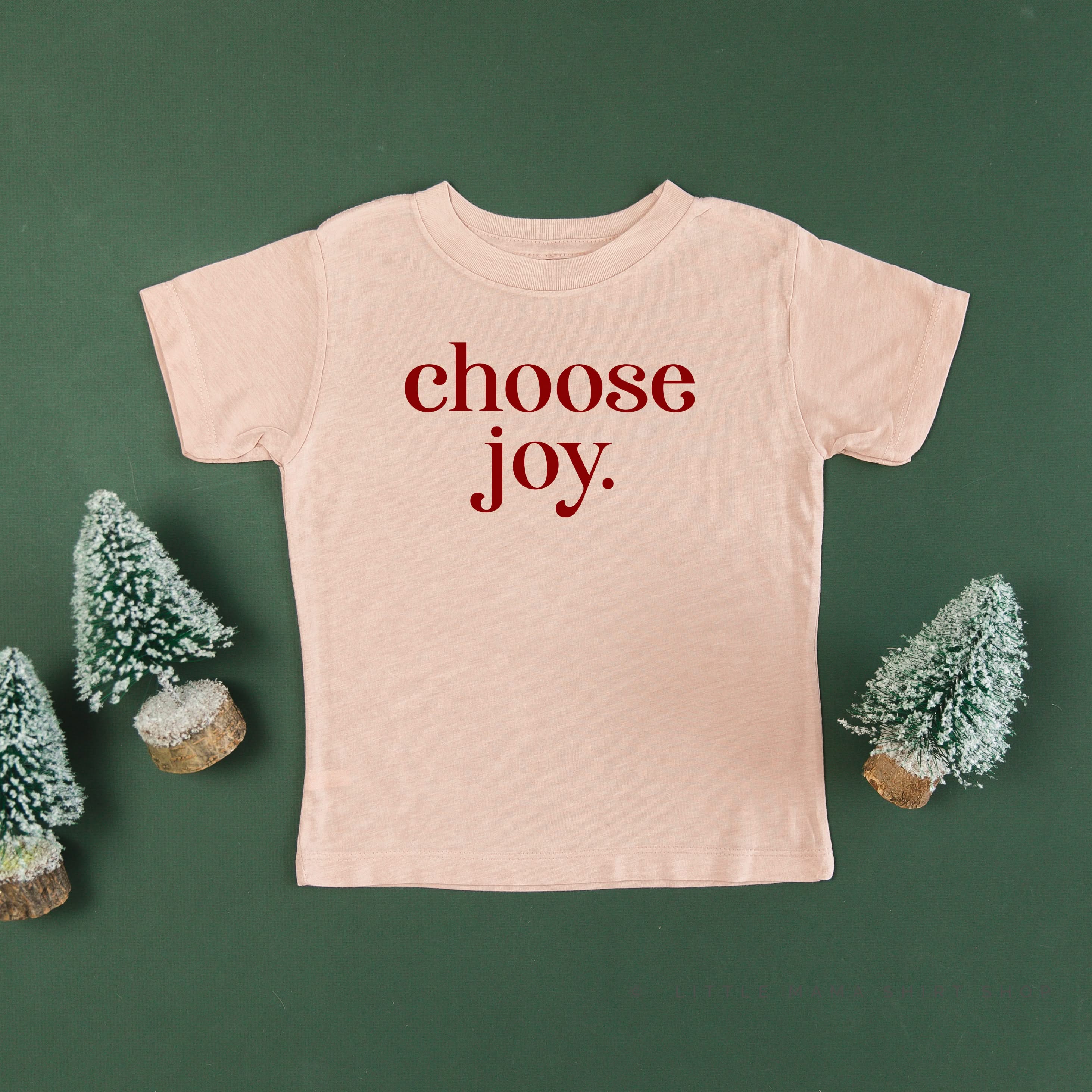 Classic Choose Joy - Child Tee Little Mama Shirt Shop