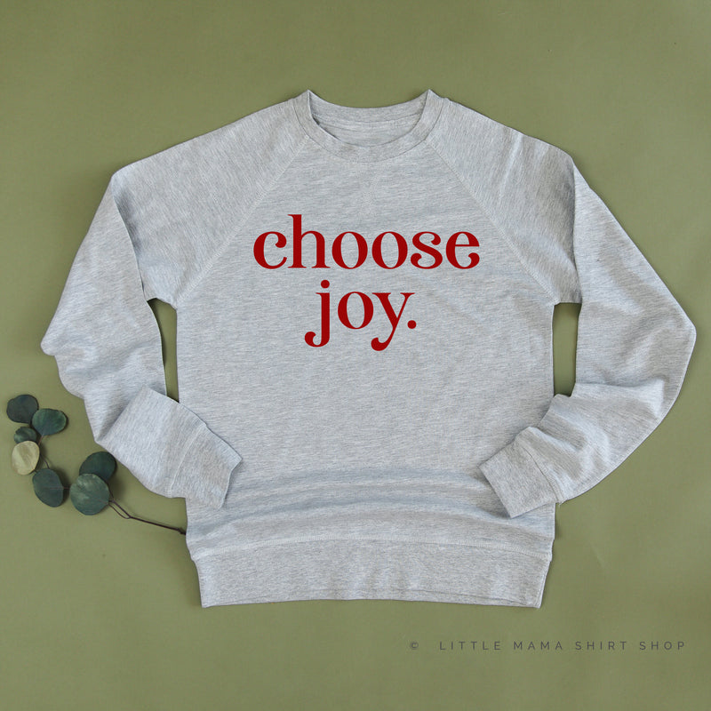 Classic Choose Joy - Lightweight Pullover Sweater
