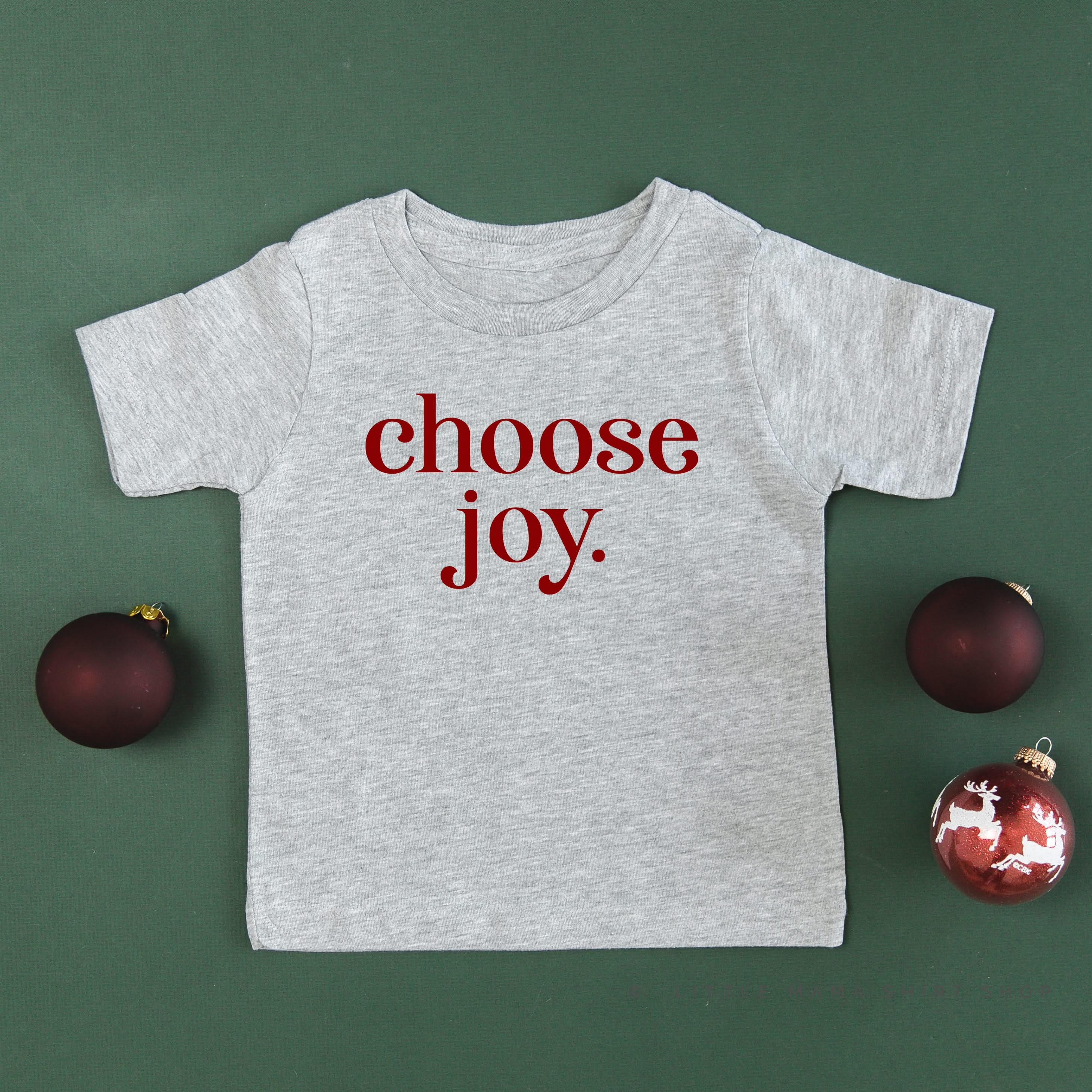 Classic Choose Joy - Child Tee Little Mama Shirt Shop