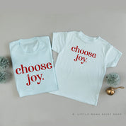 Classic Choose Joy - Set of 2 Unisex Tees Little Mama Shirt Shop