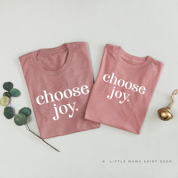 Classic Choose Joy - Set of 2 Unisex Tees