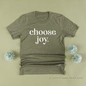 Classic Choose Joy - Unisex Tee Little Mama Shirt Shop